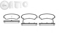 Set placute frana - frana disc 