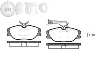 Set placute frana - frana disc 