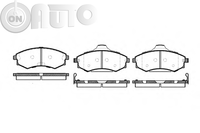 Set placute frana - frana disc 