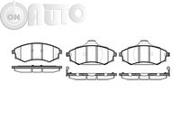 Set placute frana - frana disc 