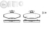 Set placute frana - frana disc 