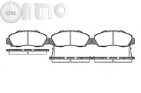 Set placute frana - frana disc 