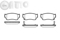 Set placute frana - frana disc 