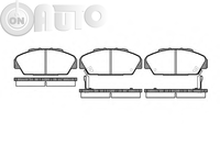 Set placute frana - frana disc 
