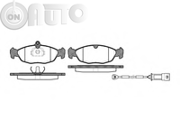 Set placute frana - frana disc 