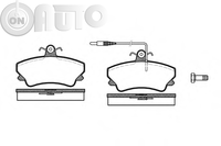 Set placute frana - frana disc 