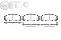 Set placute frana - frana disc 