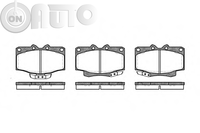 Set placute frana - frana disc 