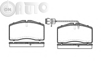 Set placute frana - frana disc 