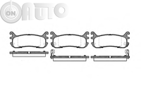 Set placute frana - frana disc 
