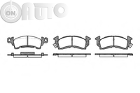 Set placute frana - frana disc 