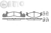 Set placute frana - frana disc 