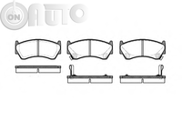 Set placute frana - frana disc 