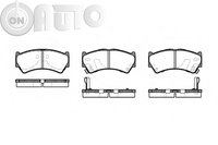 Set placute frana - frana disc 