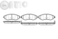 Set placute frana - frana disc 