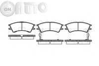Set placute frana - frana disc 