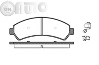 Set placute frana - frana disc 