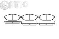Set placute frana - frana disc 