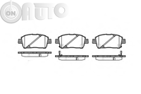 Set placute frana - frana disc 
