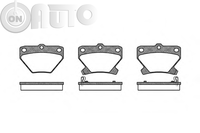 Set placute frana - frana disc 