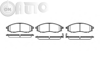Set placute frana - frana disc 