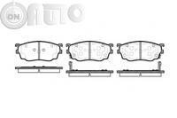 Set placute frana - frana disc 