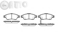 Set placute frana - frana disc 