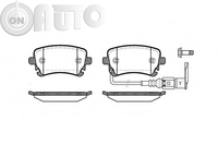 Set placute frana - frana disc 