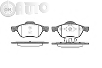 Set placute frana - frana disc 