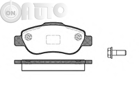 Set placute frana - frana disc 