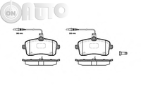 Set placute frana - frana disc 