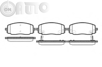 Set placute frana - frana disc 