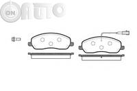 Set placute frana - frana disc 