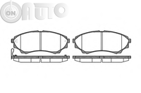 Set placute frana - frana disc 