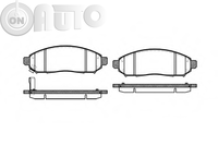 Set placute frana - frana disc 