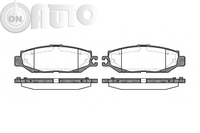 Set placute frana - frana disc 