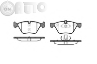 Set placute frana - frana disc 