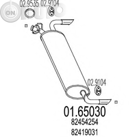 Toba esapament finala 