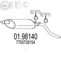Toba esapament finala 