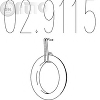 Tampon cauciuc - amortizor esapament 