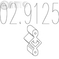 Tampon cauciuc - amortizor esapament 