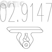 Tampon cauciuc - amortizor esapament 