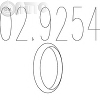 Garnitura -  racord evacuare 