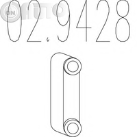 Tampon cauciuc - amortizor esapament 