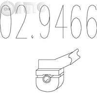 Tampon cauciuc - amortizor esapament 