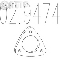 Garnitura -  racord evacuare 