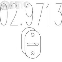 Tampon cauciuc - amortizor esapament 