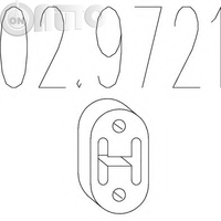 Tampon cauciuc - amortizor esapament 