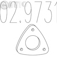 Garnitura -  racord evacuare 