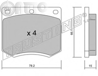 Set placute frana - frana disc 
